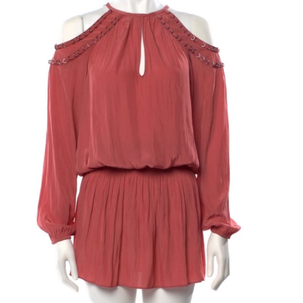 Ramy Brook Alicia Cold Shoulder Mini Dress Maeve
